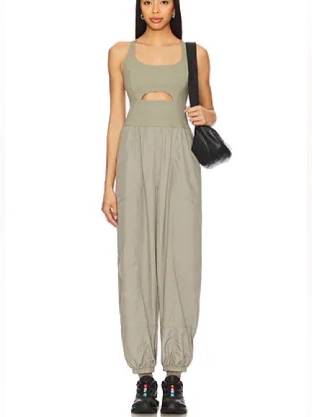 Free People JUMPSUIT RIGHTEOUS Sagestone Sz XS